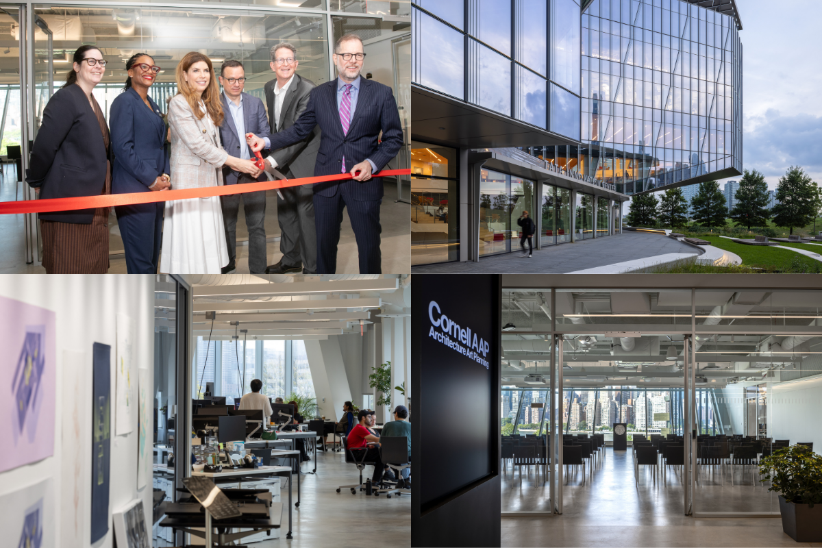 Cornell Tech Celebrates Official Opening of New Spaces for Academic and Research Programs in the Tata Innovation Center